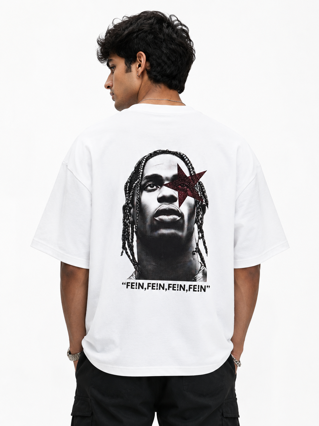 Travis Scott Inspired Graphic Oversized T-Shirt