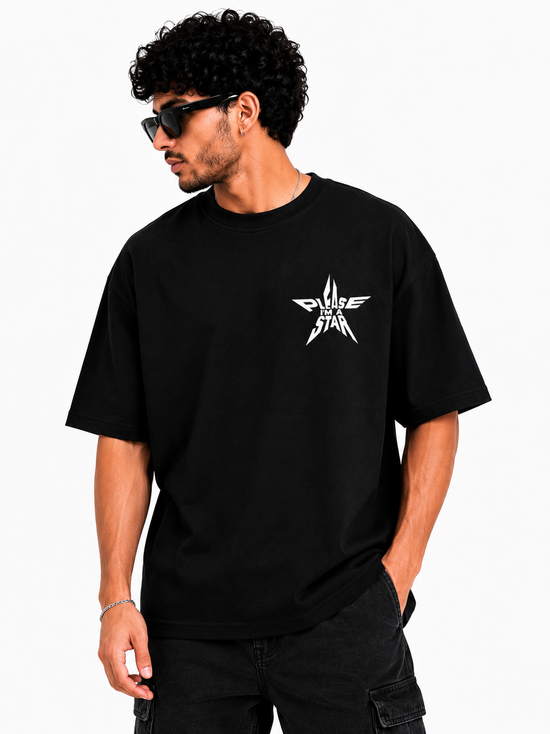 AURA Graphic Oversized T-Shirt