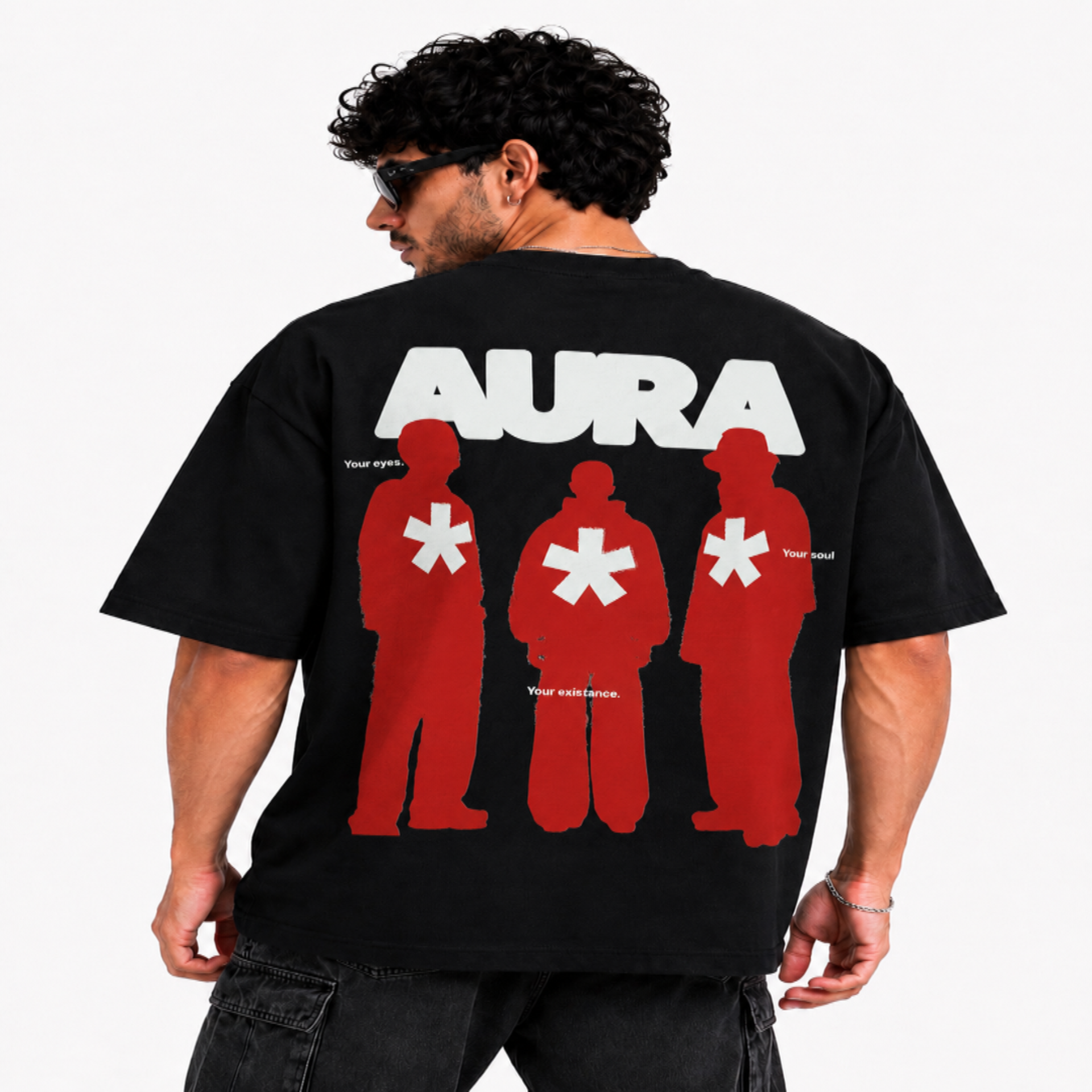 AURA Graphic Oversized T-Shirt