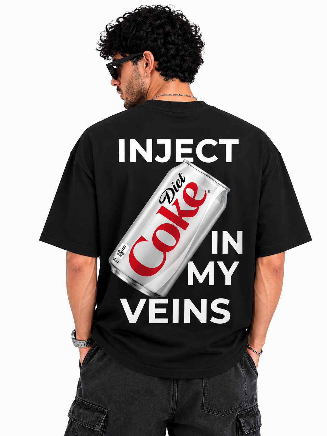 Inject Diet Coke Into My Veins Oversized T-Shirt