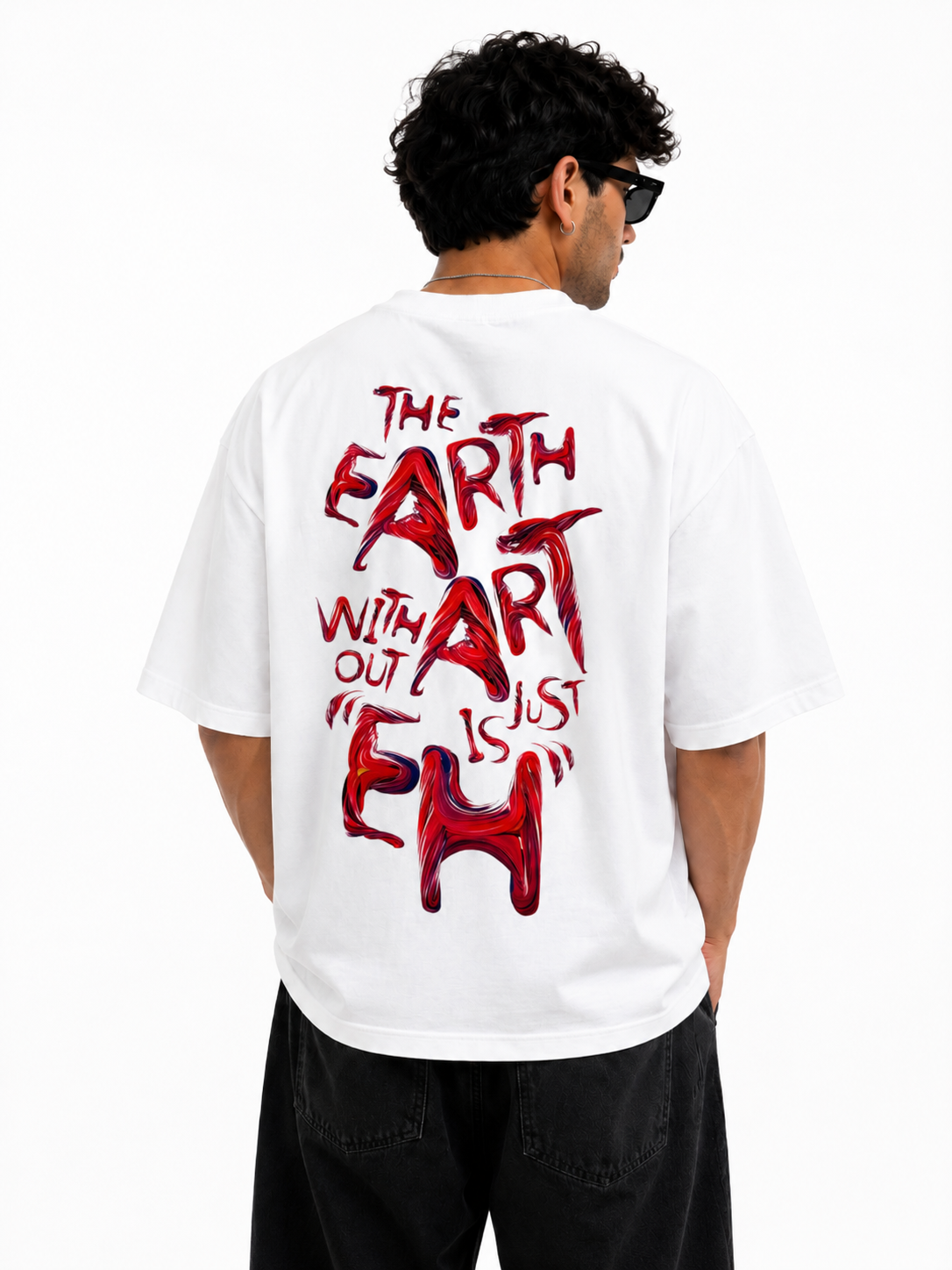 The Earth Without Art Oversized T-Shirt