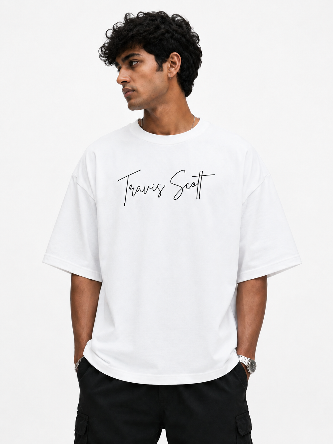 Travis Scott Inspired Graphic Oversized T-Shirt
