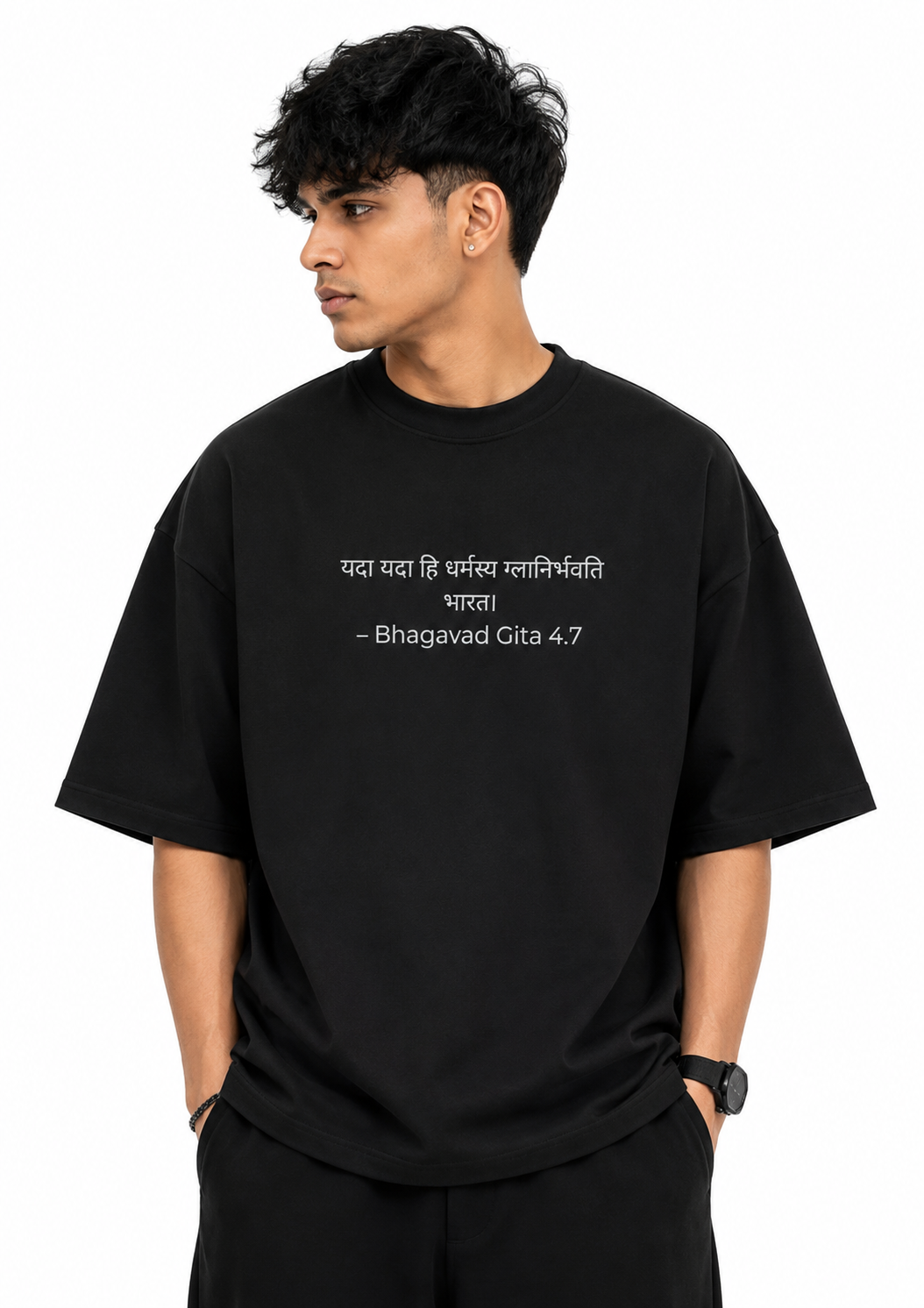 Kurukshetra Warrior Oversized T-Shirt