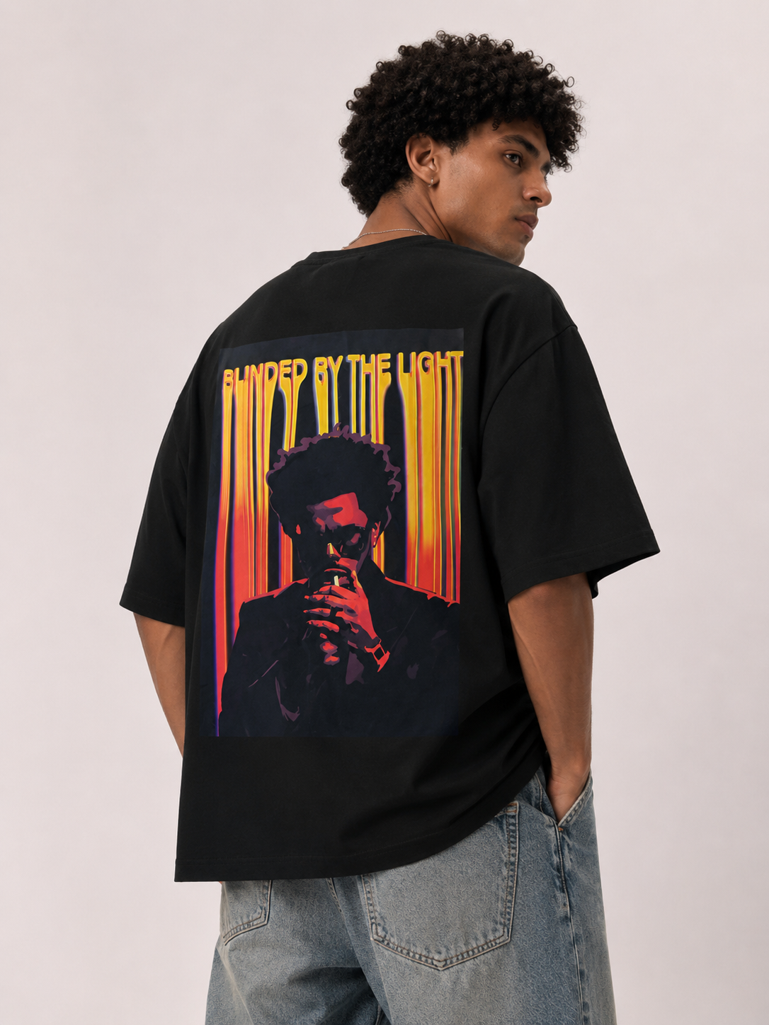 BLINDED BY THE LIGHT — Oversized Graphic Tee