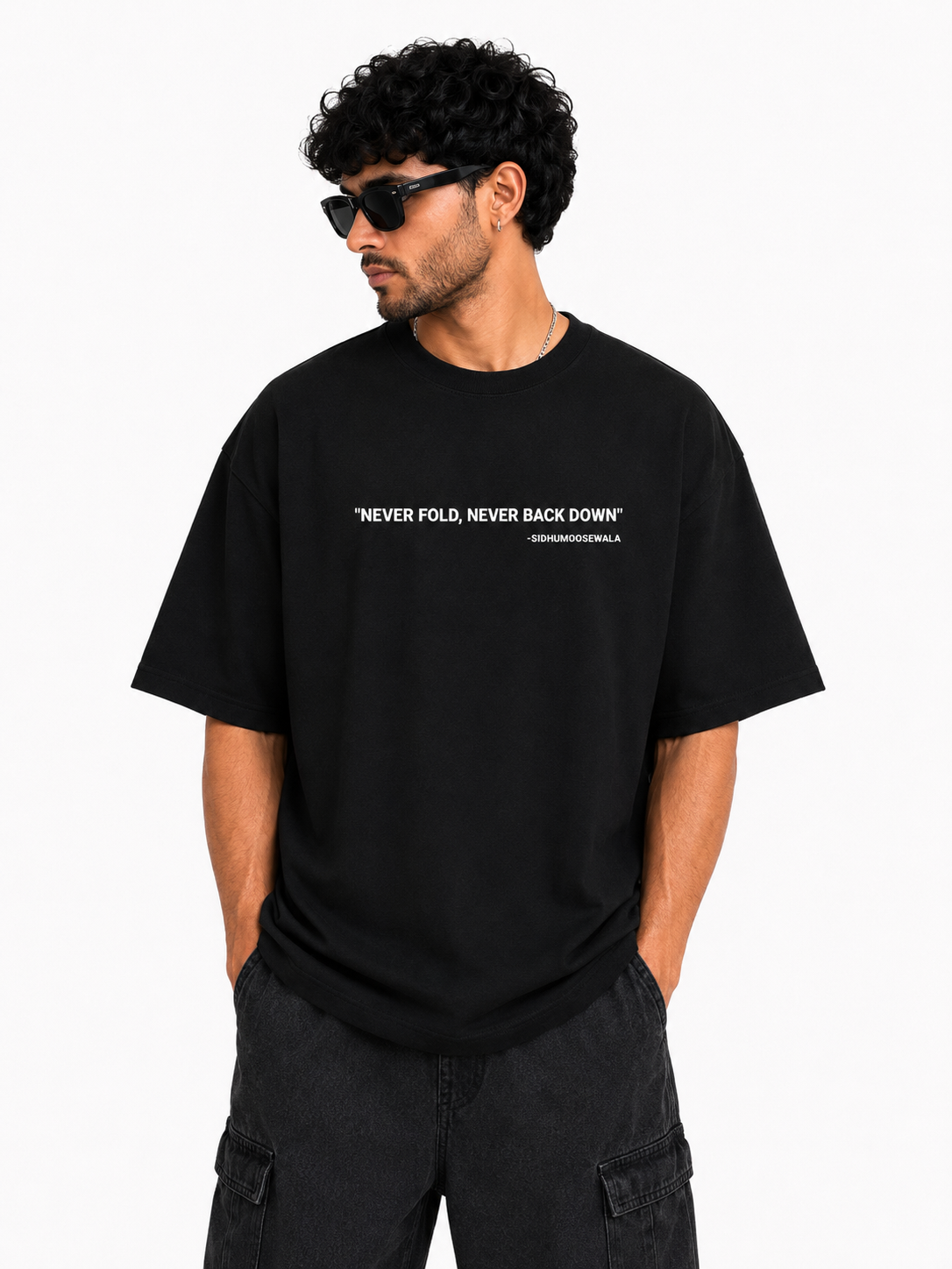 Tribute-inspired artwork Oversized T-Shirt