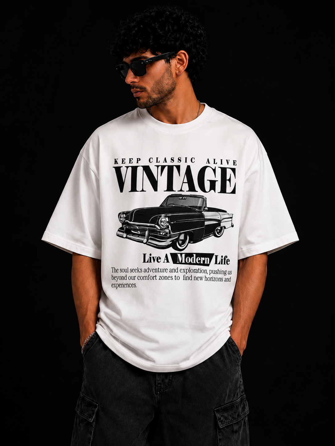 Vintage Classic Oversized T-Shirt